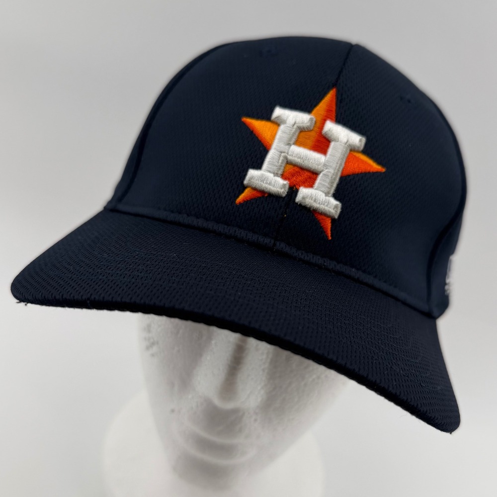 OC Sports Houston Astros MLB Hat Mens OSFM Navy Blue Adjustable Mesh Cap
